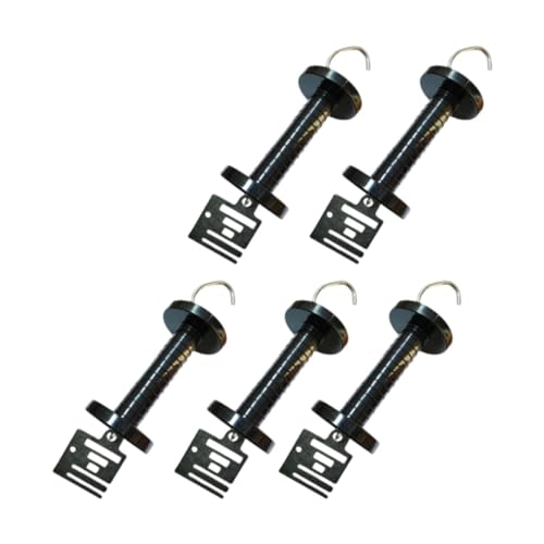 5Pcs Electric Fence Gate Handles Farmyard Livestock Gate Handles with Spring