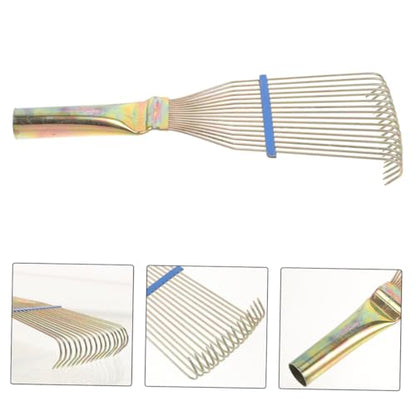 POPETPOP 2pcs Rake for Livestock Ergonomic Dematting Comb with Comfortable Handle for Sheep Cattle Grooming Easy to Clean and Gentle Animal Hair for Home Care