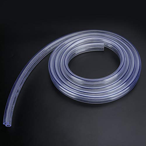 Generic Milking Machine Hose Replacement, 3 Meter Transparent PVC Tube G1 8 Thread Wear and Pressure, Ideal for Dairy Farm Piping