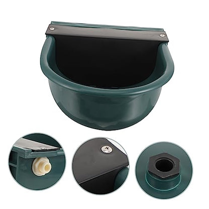 Automatic Cow Water Bowl Float Valve Livestock Waterer for Cattle and Horses Sturdy Automatic Water Feeder Level Control 1-Piece Design