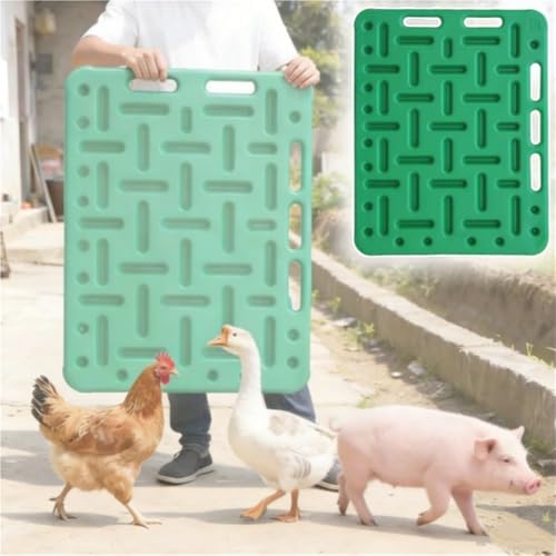 Plastic Sorting Panel for Livestock, Lightweight Animal Guide Board with Groove Design, Sorting Divider for Pigs, Chickens, Ducks(3pcs) - size: 3pcs