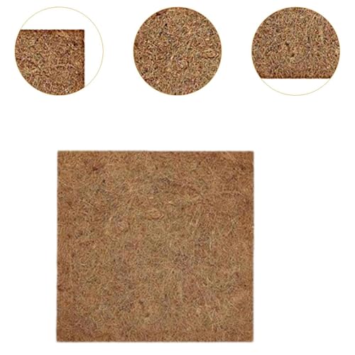 Gralara 6X for Hen House Nest Box Pads Breathable Poultry Supplies Soft Chicken House Nest Box Liners Chicken Coop Bedding Mats, 20x20cm