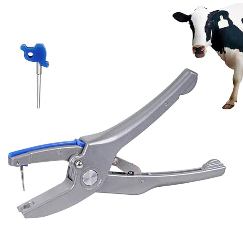 One-Piece Z Tag Ear Tags Applicator Blank Ears Tagger Plier Tool | Livestock Ear Tag Applicator Cattle Livestock Ear Tag Pliers Pig Clamp Animal Identification Card Installation Tools