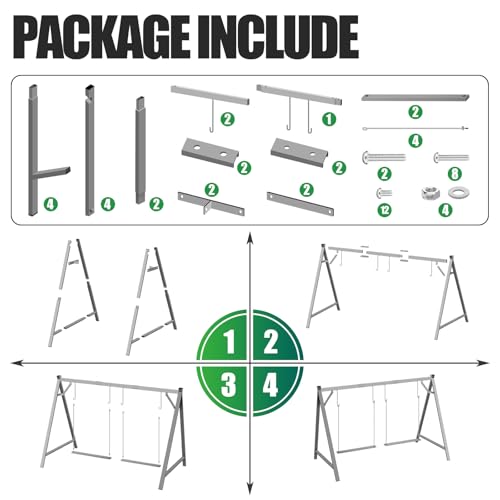 Chicken Perches with Swing, Chicken Roosting Bars for Coop Accessories, Activity Play Toys for Pet's Health & Happy