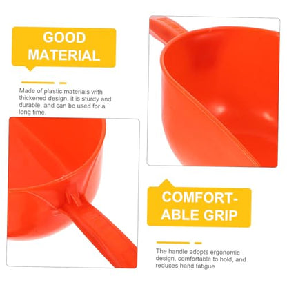 210g Large Capacity Livestock Scoop Thicken Shovel for Poultry and Farm Use Reusable Grain and Distribution Tool