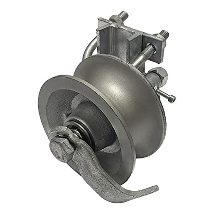 Single Rear Pipe Track Wheel for Chain Link Sliding Gates