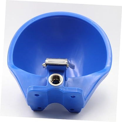 Happyyami Plastic Farm Grade Water Bowl for Livestock Extra Large Cattle Goat Sheep and Horse Water Trough Stable Automatic Waterer for Easy Feeding