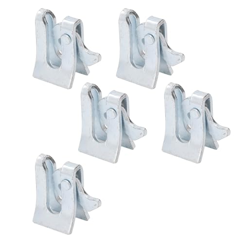 Pig Fence Door Latch, Thickened Galvanized Steel Farm Gate Latch, L Shape Lock Bolts for Farrowing Bed, Nursery Bed & Farm Enclosure Doors (Wall Thickness 4.5mm)