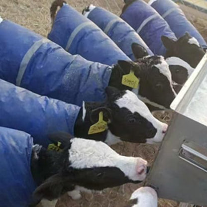 Calf Goat Blanket Thickened Adjustable Livestock Shelter Moisture-Proof & Cold-Resistant Calf Blankets for Winter Waterproof Reduce Illness