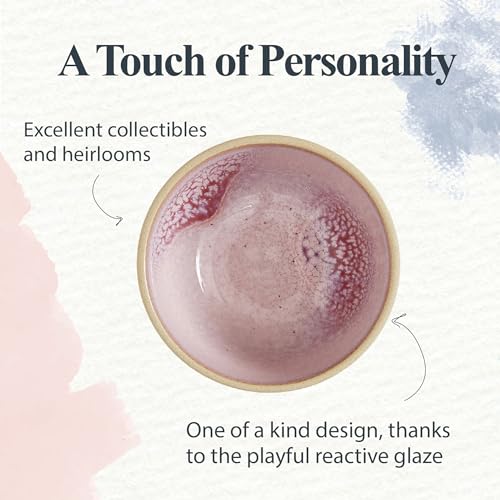 Portmeirion Minerals Small Bowl - Rose Quartz - color: Rose Quartz