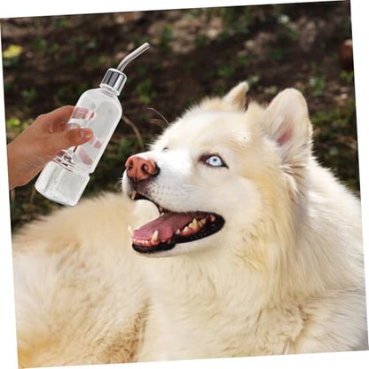 Yardwe Squirrel Pet Drinking Water Feeder Stainless Steel Automatic Dispenser for Small Animals Like Hamster Chinchilla Guinea Pig Easy to Install Leakproof