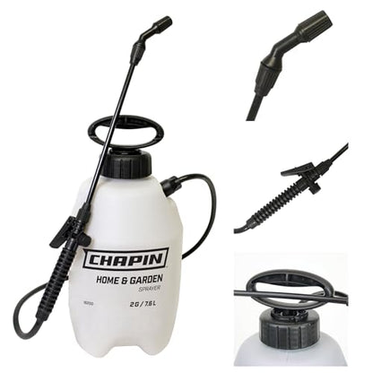 Chapin 2-Gallon Pump Sprayer, Anti-Clog for Consistent Spray - size: 2 gal