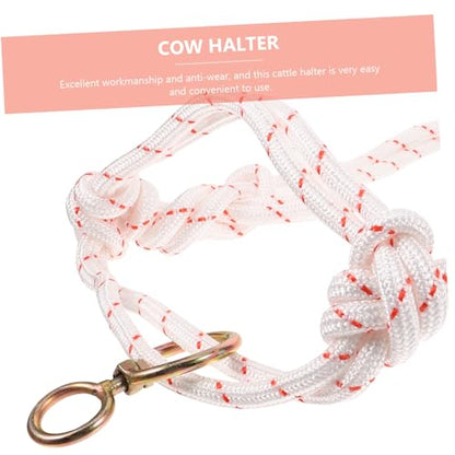 YARNOW Rope Cattle Halter Newborn Calf Halter Horse Bitless Bridle Livestock Traction Equipment