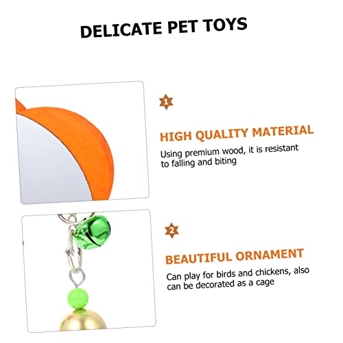 VANZACK 1pc Chicken Mirror Toy Hanging Mirror for Pecking and Biting for Hens and Parrots Sturdy and Design