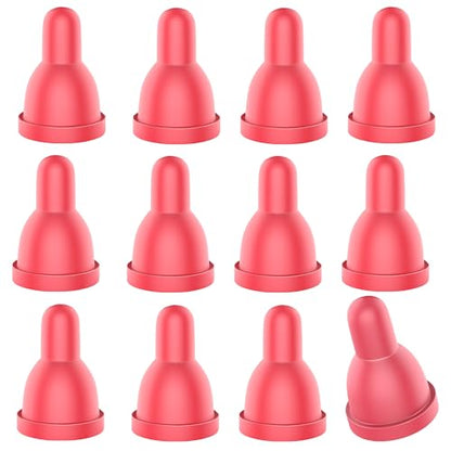 12Pcs Sheep Goat Lamb Milk Nipples Soft Rubber Pacifier for Small Animal Feed Orphaned Lamb - size: 12PCS Lamb pacifier