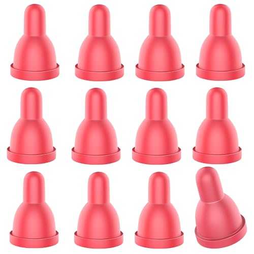 12Pcs Sheep Goat Lamb Milk Nipples Soft Rubber Pacifier for Small Animal Feed Orphaned Lamb - size: 12PCS Lamb pacifier