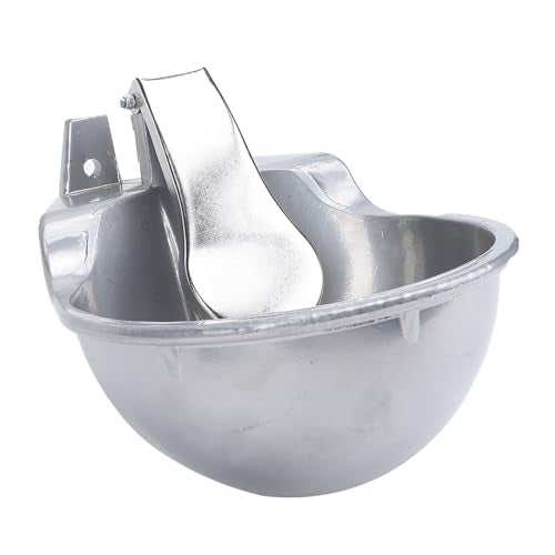 Drfeify Heavy Duty Livestock Drinking Water Trough Rust Proof Smooth Surface for Outdoor Livestock