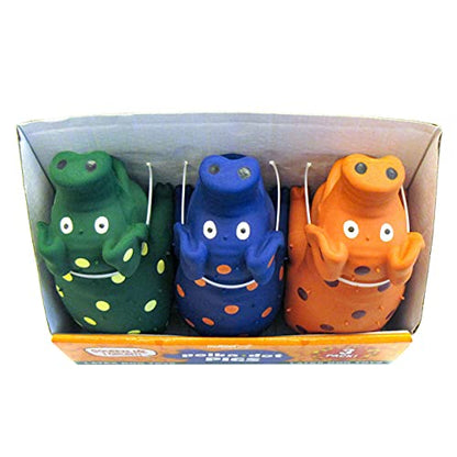 Multipet Polka-Dot Pigs Latex Dog Toys (3 Pack)