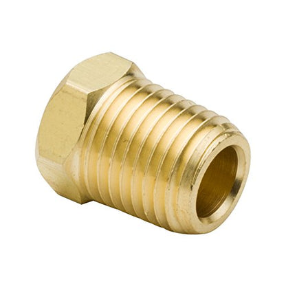 Brass 1/4" NPT Female Barstock Tee & 1/4" NPT Male Hex Nipple & 1/4" NPT Male Hex Head Plug Assortment Kits - style: Tee/Nipple/Hex Head Plug