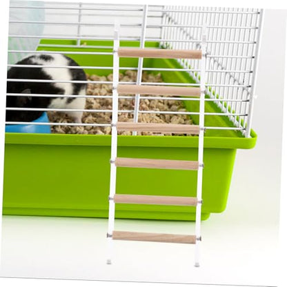 Bird Ladder for Parrots and Small Birds Climbing Perch Efficient Space Utilization Encourages Activity and Exercise Birdcages and Design for Hamsters Cockatiels and Budgerigars