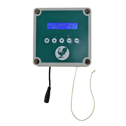 IP44 Automatic Chicken Coop Door Controller Timer Light Sensing Remote Control Chicken Coop Door Actuator Motor for Farm