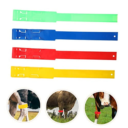 BESPORTBLE Chicken Bands Leg 4pcs Leg Straps for Poultry Marking Cattle Cognition