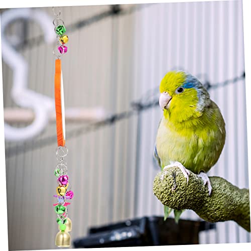 VANZACK 1pc Chicken Mirror Toy Hanging Mirror for Pecking and Biting for Hens and Parrots Sturdy and Design