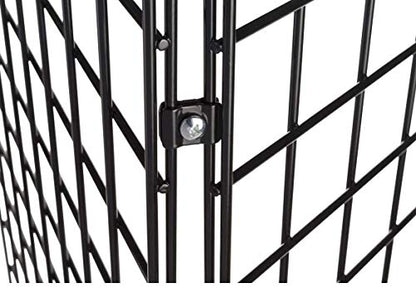 Only Hangers Gridwall Joining Clip Connectors for Grid Panels - Pack of 24 - Black Color