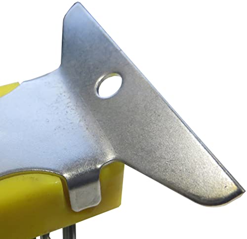 ALLWAY SB319 Carbon Steel Wire Brush with Scraper - style: Carbon Steel Wire Brush with Scraper, 4 x 11