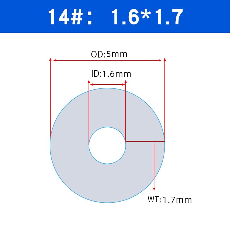 Peristaltic Pump Silicone Tubing 1/16" ID*3/16"OD*3m, food grade High-temperature resistant & wear-resistant transparent silicone hose, made with platinum curing process, 14# - size: 1/16"IDx3/16"OD, style: 3meter