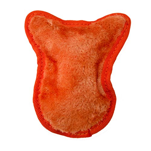 Outward Hound Durablez Minis – Squeaky Plush Dog Toy, No Stuffing for Less Mess, Interactive & Tough, Jumbo Squeaker, Puppies & Small Dogs, Fox, 6.3" - color: Fox, size: X-Small