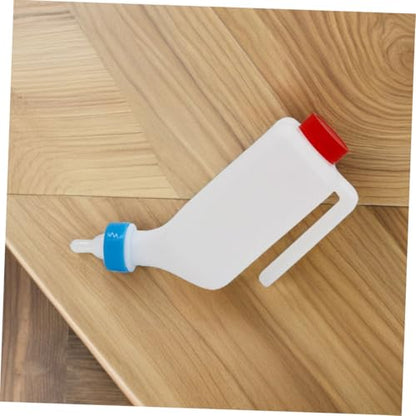 POPETPOP 1Pcs Animal Nursing Bottle for Piglets and Lambs Professional Approved Feeder Effortless Feeding System for and Nutrition Easy to Use Hanging Design for Pens