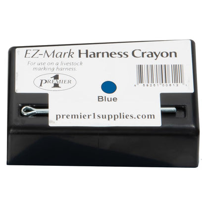 Premier 1 EZ-Mark Harness Crayons for Sheep & Goat Marking Harness (Blue Crayon) - style: Blue Crayon