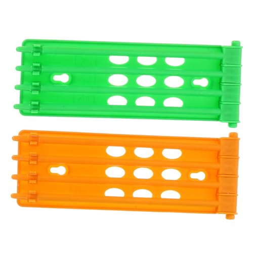2pcs Pigeon Foot Holder Stand Sturdy Plastic Bird Leg Band Organizer for Poultry Secure Storage Rack for Chicken Leg Multi Options