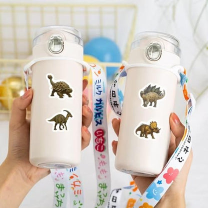 1000 Pcs Dinosaur Stickers for Boys Girls Mens.2 Roll 1 Inch Cute Dino Animal Stickers Bulk Sticker Packs for Water Bottles Phone Laptop - color: Dinosaur Stickers