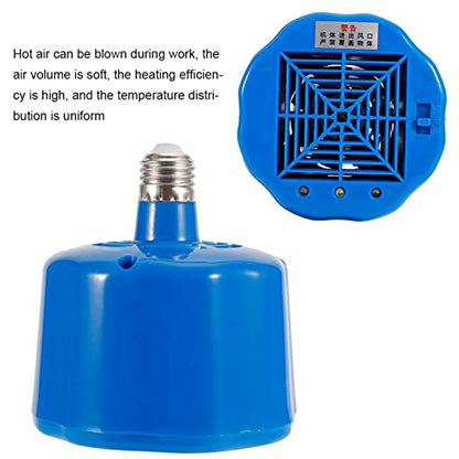 Chicken Coop Heater Lamp with Thermostat 100-300W Cultivation Heating Lamp for Chicken Pig Poultry Livestock Pet Efficient Heating with Three Speed Control Safe Fireproof Material