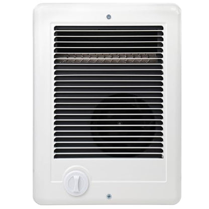 Electric Wall Heater Complete Unit with Thermostat,Replace Model CSC151TW,Part 67509,5120 BTU,1500 Watt,120V In Wall Heater Electric Hard-Wired Heater,Recess Efficient Centrifugal fan Fit Small Rooms