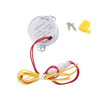 Joyzan Egg Turner Motor, AC Chicken Rotator Incubator Automatic Turntable Hatching Tool Small Guide Accessory Connector CW CCW Dual Working Modes for Incubating Electric Ducks Goose Birds Tray Quail