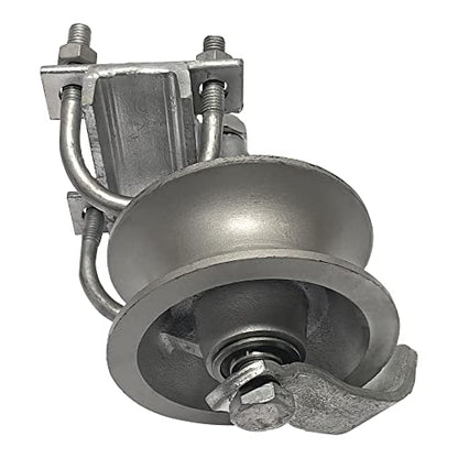 Single Rear Pipe Track Wheel for Chain Link Sliding Gates