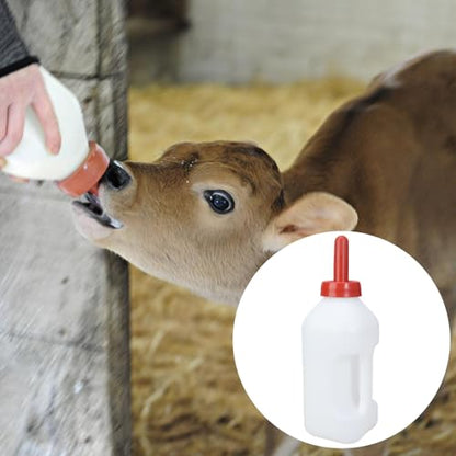 Large Capacity Calf Milk Pots Detachable Nipples Farm Animal Feeding Bottle Calf Feeding Supply Easyly Calf Nursing Bottle
