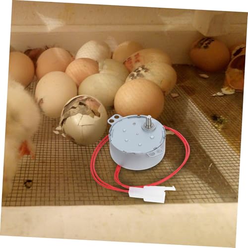 Egg Turner Motor Replacement Durable Incubator Accessory for Chicken Egg Hatching Easy to Install Motor Part for Poultry Farms Compatible with Models