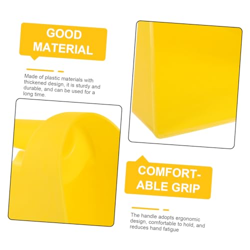 POPETPOP 3pcs Thicken Scoop for Livestock Farm Shovel for Feeding Cattle Pigs and Sheep Ergonomic Handle for Comfortable Use Gardens and Farms
