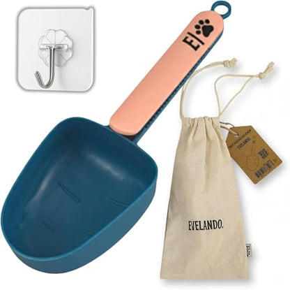 Dog Food Measuring Cup 1 Cup BPA-Free Tool with Non-Slip Grip Handle & Bag Clip Includes Cotton Storage Bag & Adhesive Hook for Dogs & Cats (Pink) - color: Rosa