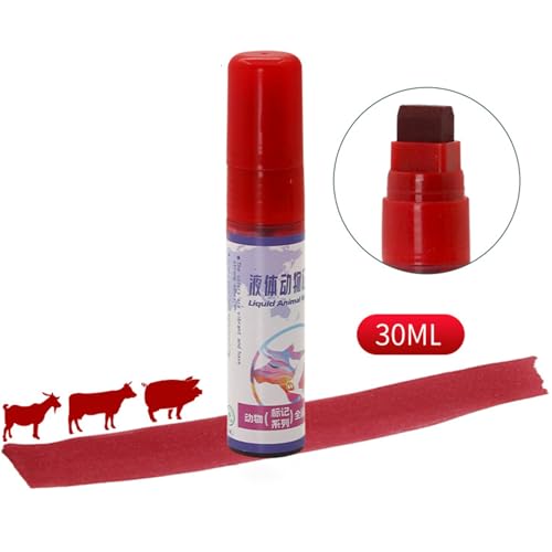 Livestock Marking Tool - Livestock Identification Marker Pencils | Agricultural Sheep Marker | for Cattle Sheep Goat Lamb Calf Farm Agriculture