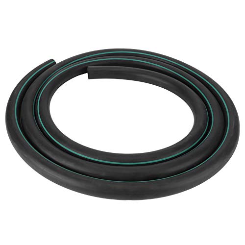 G3/8 Milk Hose, Flexible Black Rubber Milking Machine Tube, Food - Grade Replacement Pipe for Livestock Milking Systems, Pressure - and Wear - Milking Acces