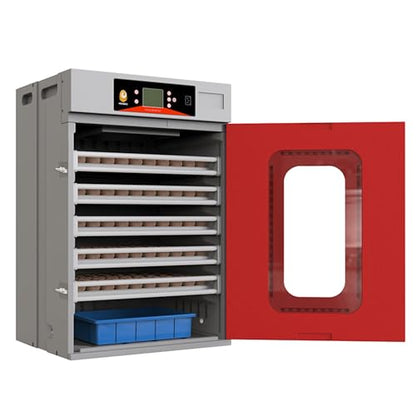 ZMAD Farms Cabinet Incubator – Digital Poultry Hatcher with Automatic Temperature & Humidity Control – Large Capacity Egg Turning System for Chicken, Duck, Goose & Quail Eggs (400-Egg)