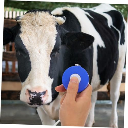 Tofficu Animal Weight Measuring Tape Soft Body Girth Measure Cattle Pigs Lightweight Portable Livestock Weight Tape with Clear Scale for Accurate Farm Use