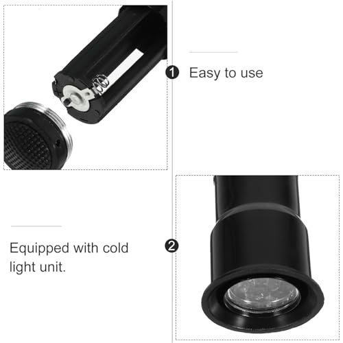 Yardwe Professional Candler Light Led Incubator Detector for Fertilization Check and Development Monitoring Portable Handheld Design