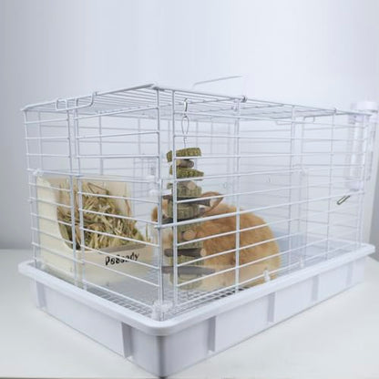 Pet Cage Liner Protection, Rabbit Cage Plastic Panels, 18 PCS Cage Urine Guard for Rabbit, Guinea Pig, Hamster, Hedgehog, Chinchilla, Ferret, Bunny - Transparent, 11.8"x5.9" - size: 18PCS,11.8"x5.9"