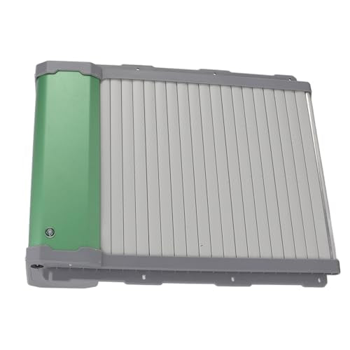 Pilipane Solar Powered Automatic Chicken Coop Door Opener IP67 Timer Light Sensor Remote Control Manual for Ducks Geese Chickens Poultry Aluminum PP Material 37x30cm
